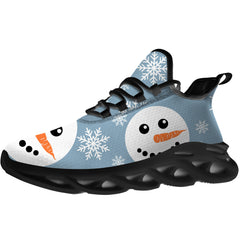 Christmas Shoes  for Men Women Christmas Snowman Sneakers