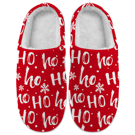 Christmas Slippers for Women Men House Slippers Memory Foam Fuzzy Slippers