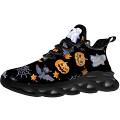 Halloween Shoes  for Men Women Halloween Pumpkin Ghost Sneakers