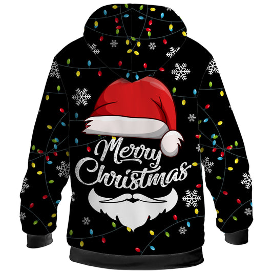 Christmas Jacket for Women Men Winter Coat Zip Up Hoodies