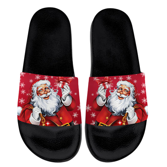 Christmas Santa Claus Sandals for Women Men Slides Sandals House Slippers