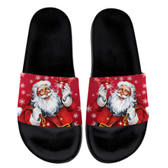 Christmas Santa Claus Sandals for Women Men Slides Sandals House Slippers