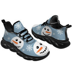 Christmas Shoes  for Men Women Christmas Snowman Sneakers