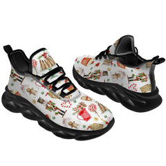 Christmas Shoes  for Men Women Christmas Cookies Sneakers