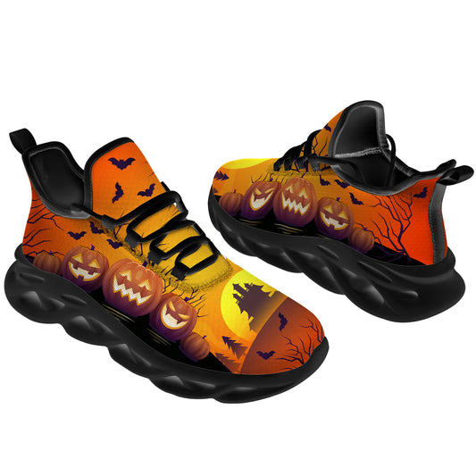 Halloween Shoes  for Men Women Halloween Pumpkin Sneakers