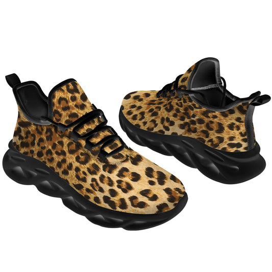 Leopard Shoes  for Men Women Brown Leopard Sneakers